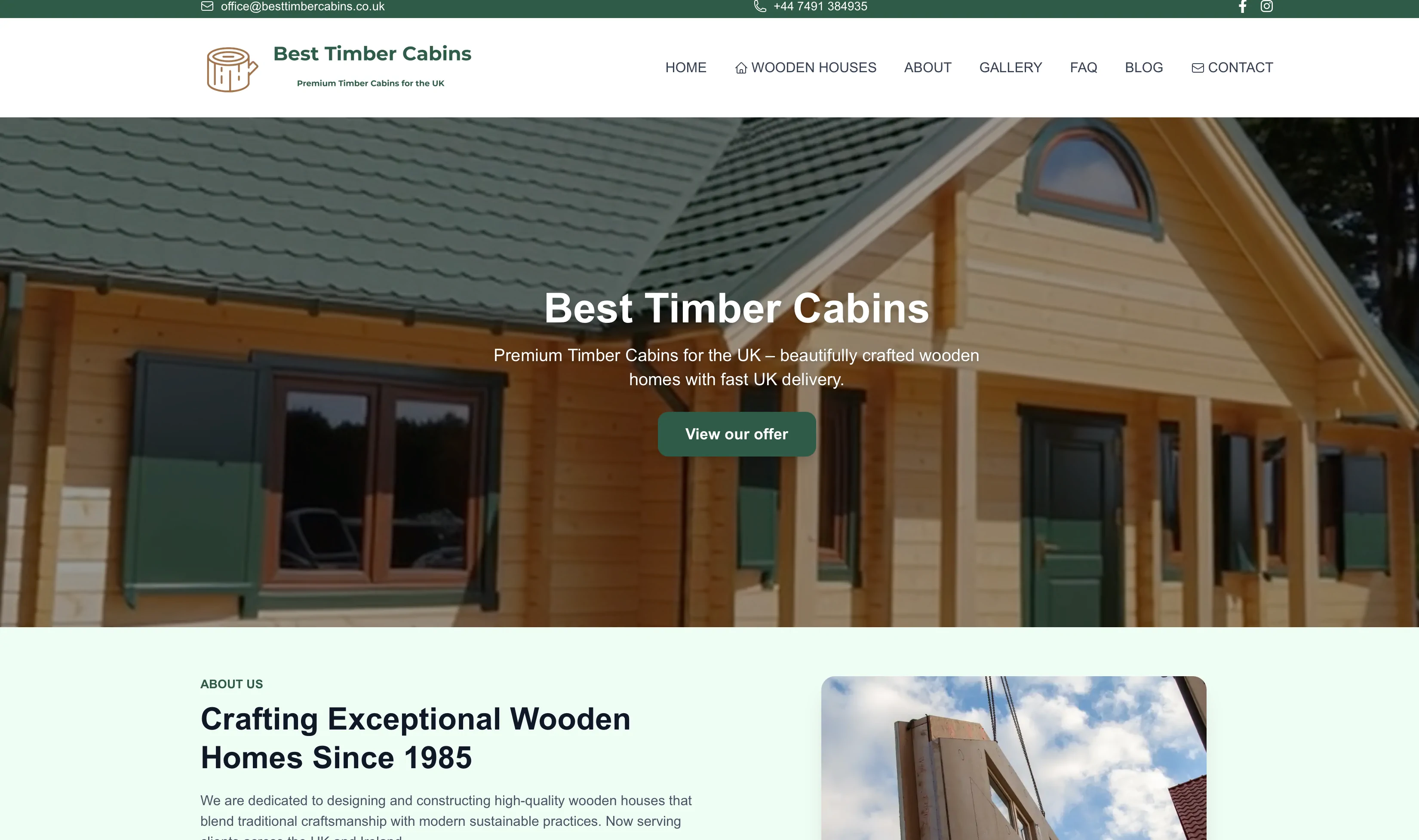 Best Timber Cabins