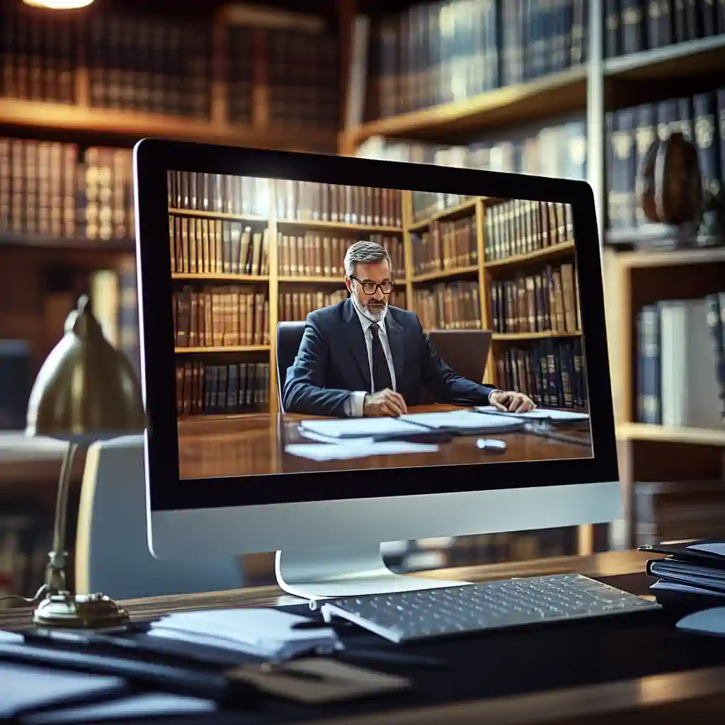 Widok strony golebiowskilegal.com nowoczesnej kancelarii prawnej